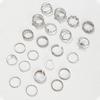 Ensemble de Bagues Géométriques pour Phalange Couleur Argent pour Femmes Perle Artificielle Chaîne Simple Bague de Doigt Bijoux Bohèmes Féminins Accessoires