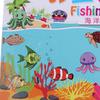 Marine Life Cognition Wooden Fshing Game Busy Board Fishing Toys Fish Rod Toys Fshing Game Toys