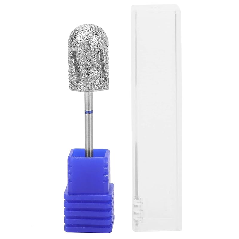 Pedicure Drill Bits for Feet,Pedicure Skin Bit,Pedicure Drill Bit Safety Enough to Use,Stainless Steel Pedicure Drill Bit for Foot Calluses,Foot Nail