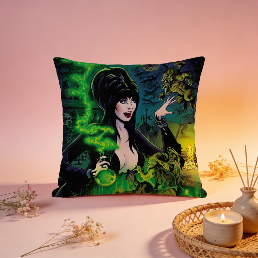 Trendy EElviraing Cushion Cover Comfortable Durable Pillow Cover MultiScene for Home Office Car Sofa