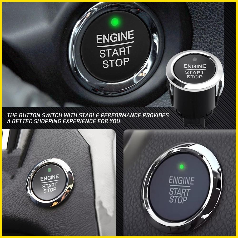 Start Stop Ignition Button Switch DG9T-14C376-ADW Fits For Ford Fusion 2015-2020