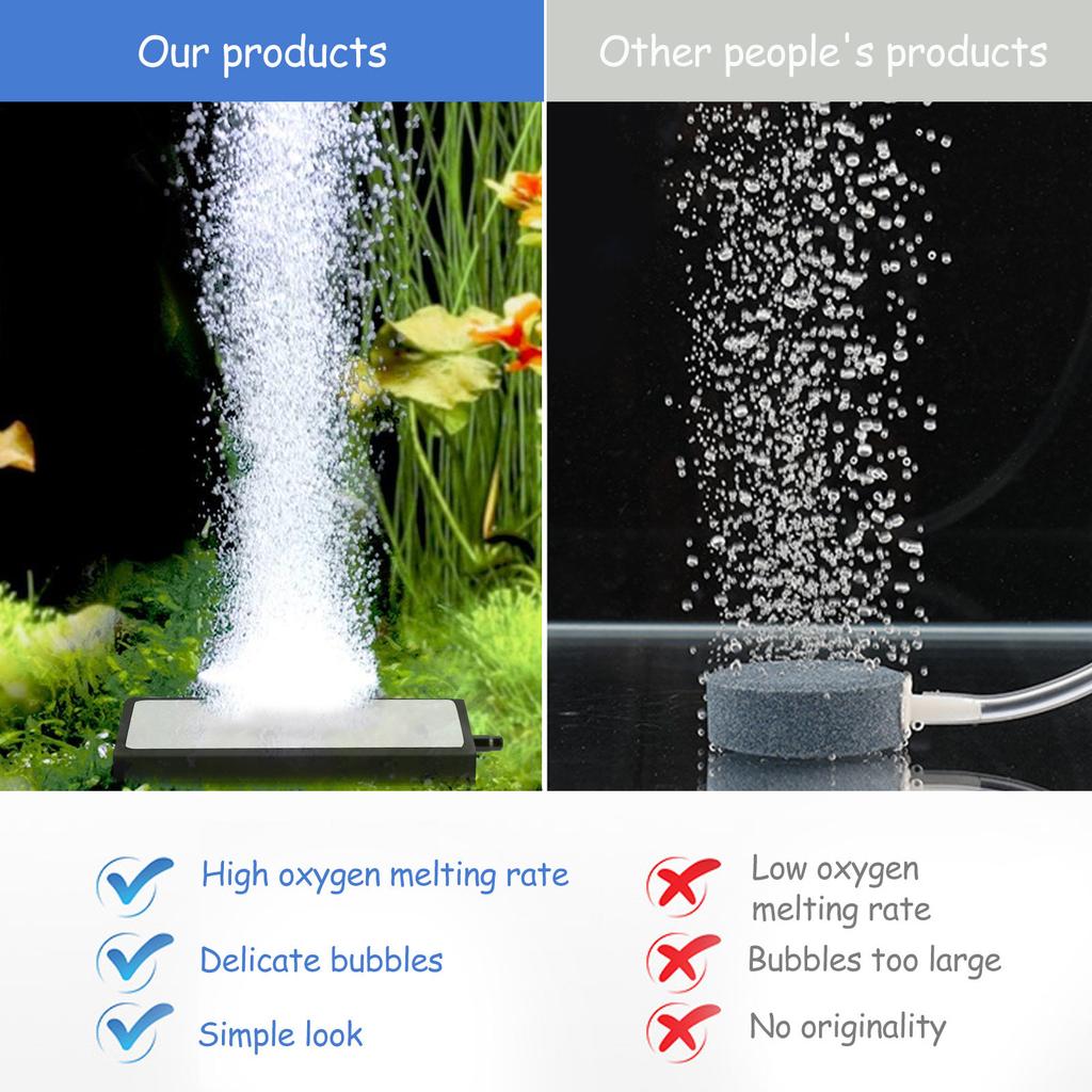1Pcs Nano Bubble Stone Round Air Diffuser for Fish Tank Aquarium Oxygen Pump Bubble Refiner Hydroponic System Aeration Refiner