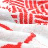Imabari Towel Iori Face Made in Highly Mount Fuji "Fujisan" Towel, Japan, Absorbent, (Red)