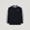 adidas 3-Stripe Round Neck Long Sleeve T-Shirt