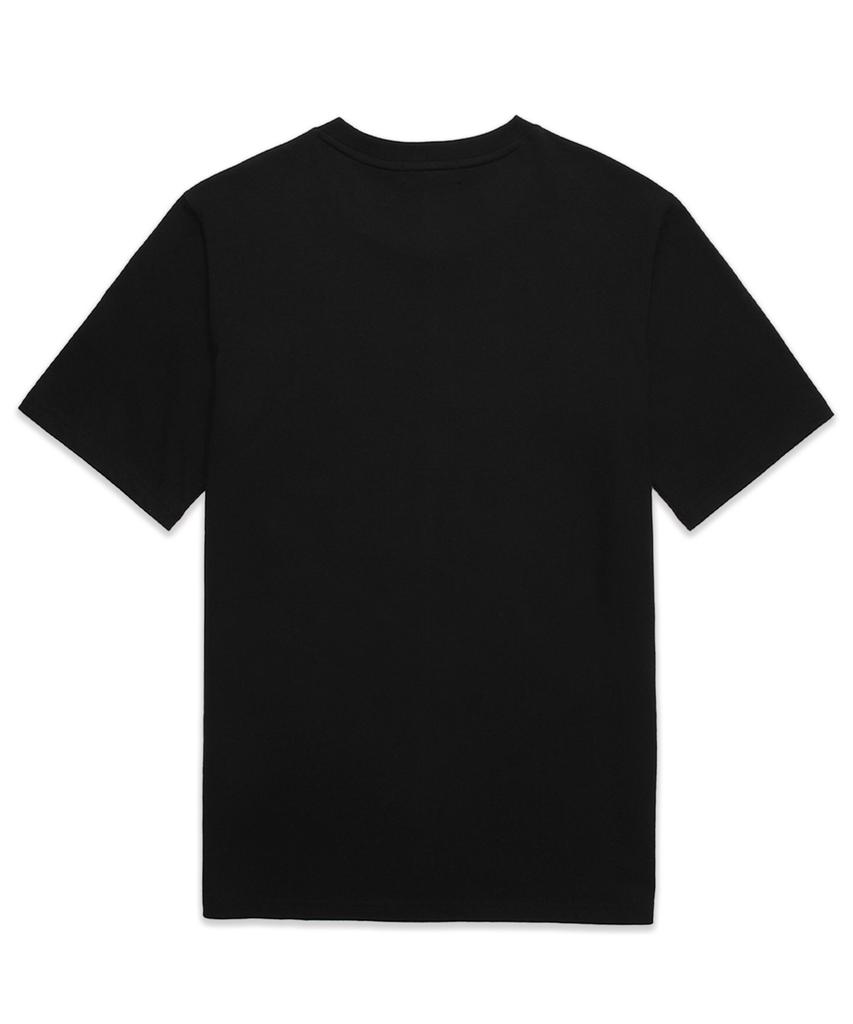 Ujeu Teddy Bear Oversized Short-Sleeve T-Shirt (Ds009) Black