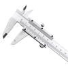 0-150mm Professional Stainless Steel Vernier Caliper Gauge Sliding Gauge Measurement Tool Inside Outside Depth Step Micrometer