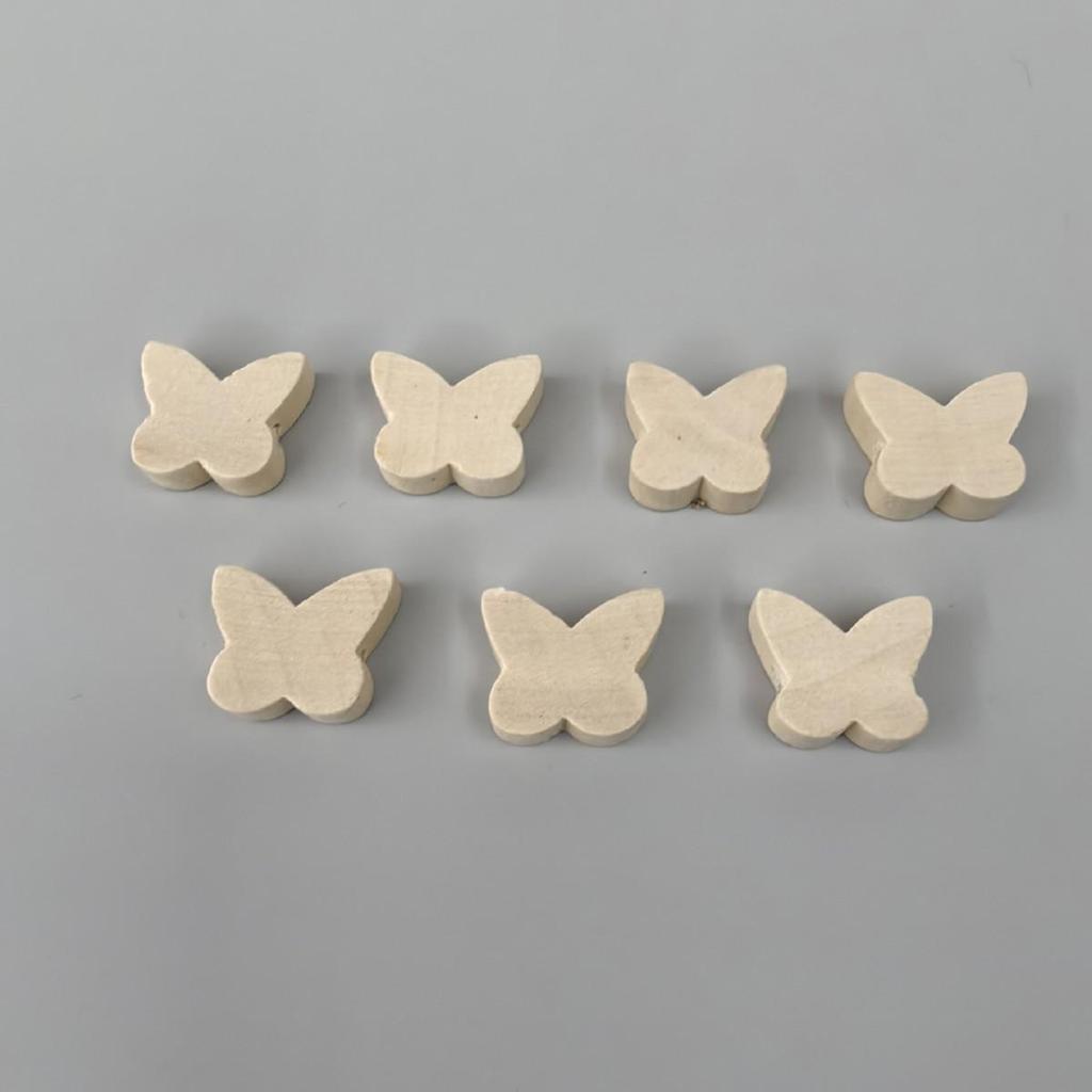 Cross-border Original 20MM Wood Star Beads for DIY Jewelry and Children's Crafts