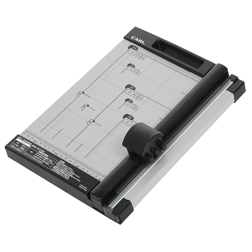 CARL Paper Cutter A4 Compatible 10 Sheets Cutting DC-200NA