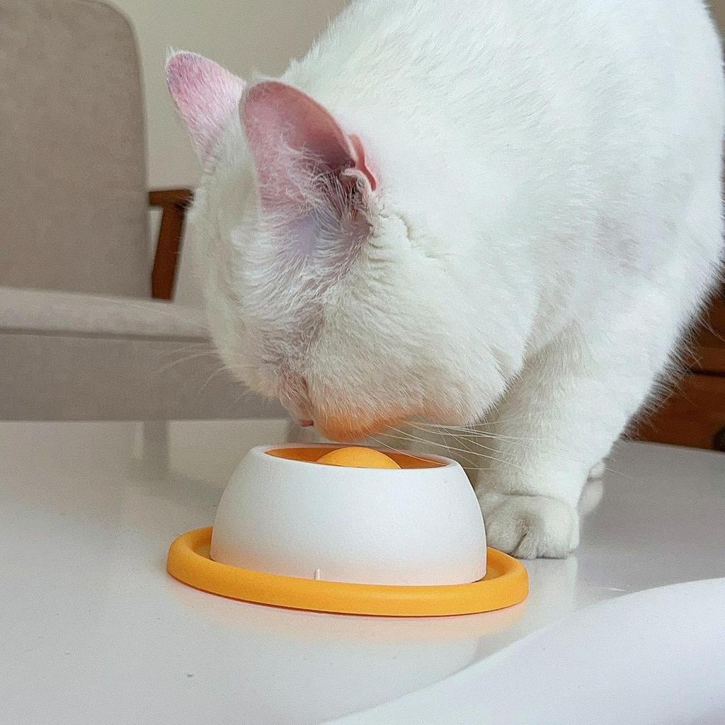 Pet Lick Mat Yogurt Licking Plate Slow Feeder for Dogs & Cats - Interactive Snack Bowl, Promotes Dental Health, Pet Licking Mat