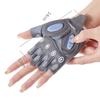 Breathable Half Finger Cycling Gloves, Anti-Slip Shockproof Gloves for Gym & Outdoor Sports
