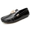 Fashion Designer Mens Genuine Leather Boys Teens Luxury Brand 35~48 Casual Brand Shoes for Men Women Driving Male Moccasin Flats Loafers
