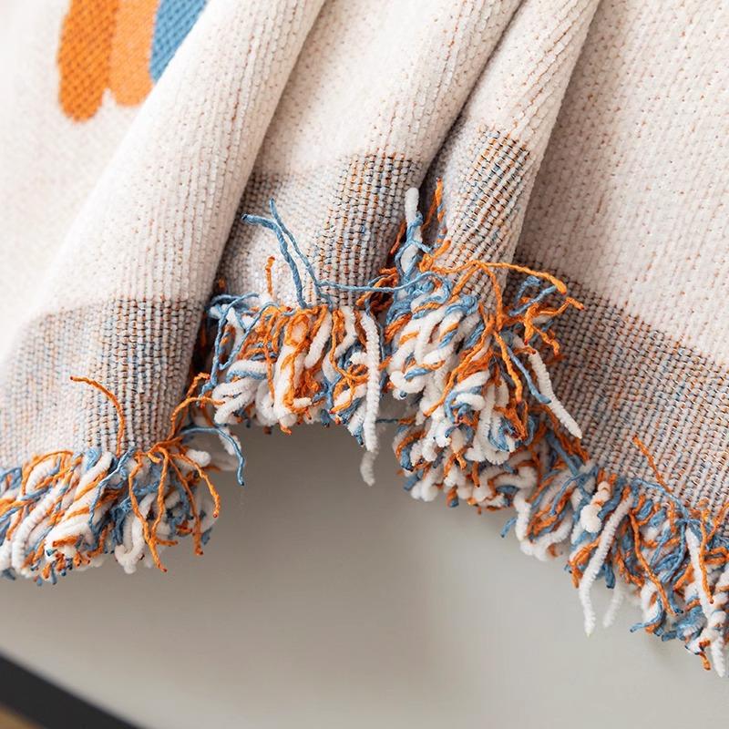 Anti-Scratching Sofa Cover Cloth Four Seasons Universal Full Cover Sofa Cover Chenille Thickened Sofa Cover Blanket