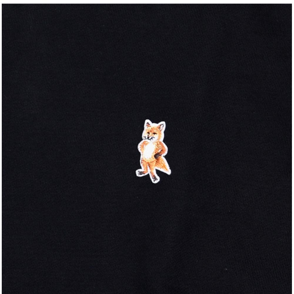 MaiSon KitSune Men S SweatShirt Standing Fox Patch Pm00311km0341