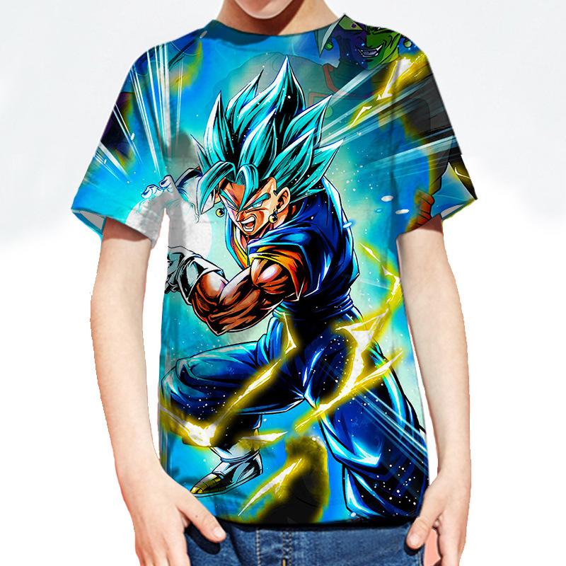 Trendy Pánské Dámské Oblečení Trička Anime Série Dragon Ball 3D Digitální Tisk Trička