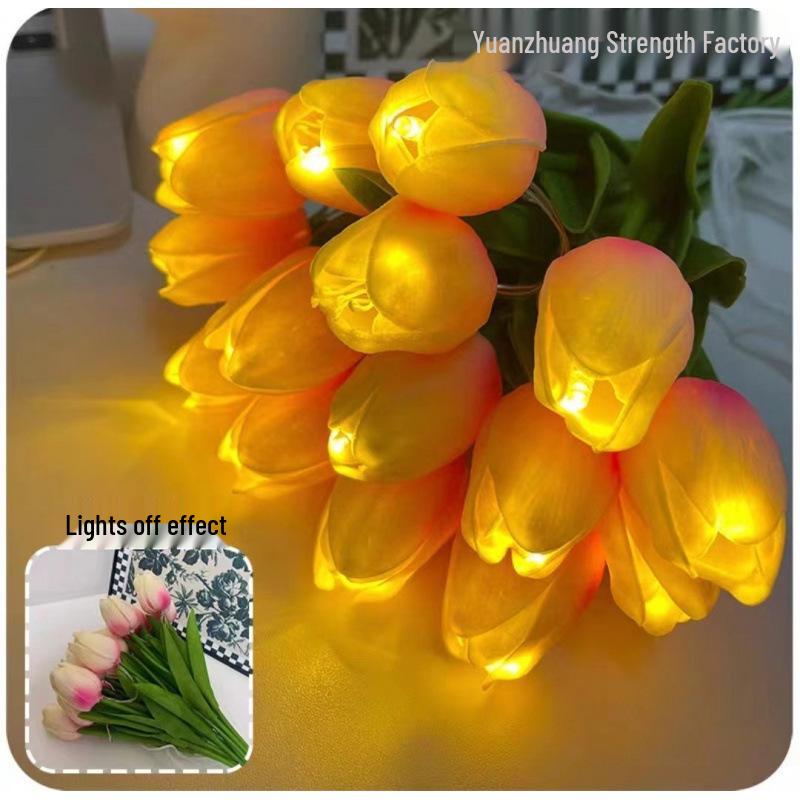 

Тюльпан LED Креативний Атмосферний Нічник для Дитячих Кімнат