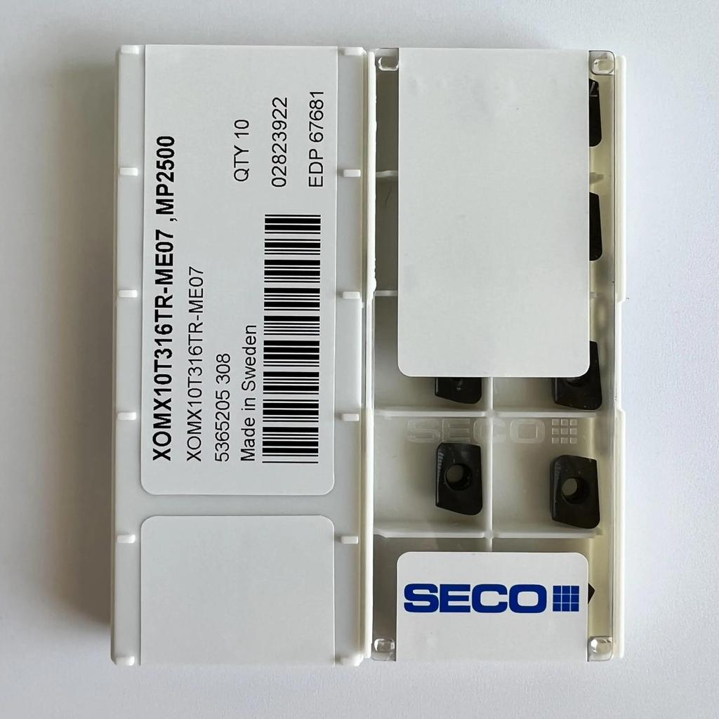 SECO / XOMX10T316TR-ME07 MP2500 /Original genuine CNC alloy blade 10 PCS