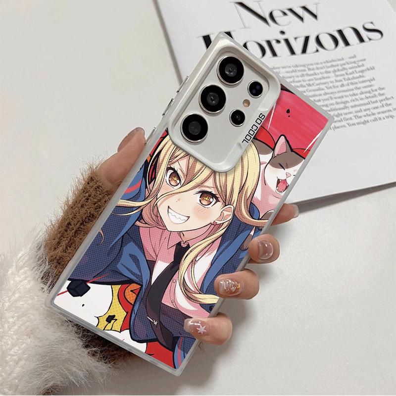 

Anime Character Power CSM Soft Phone Case for Samsung Galaxy S24 S25 FE S26 Edge S23 Ultra S22 Plus S21 + Shockproof Cover Back Samsung S25 FE