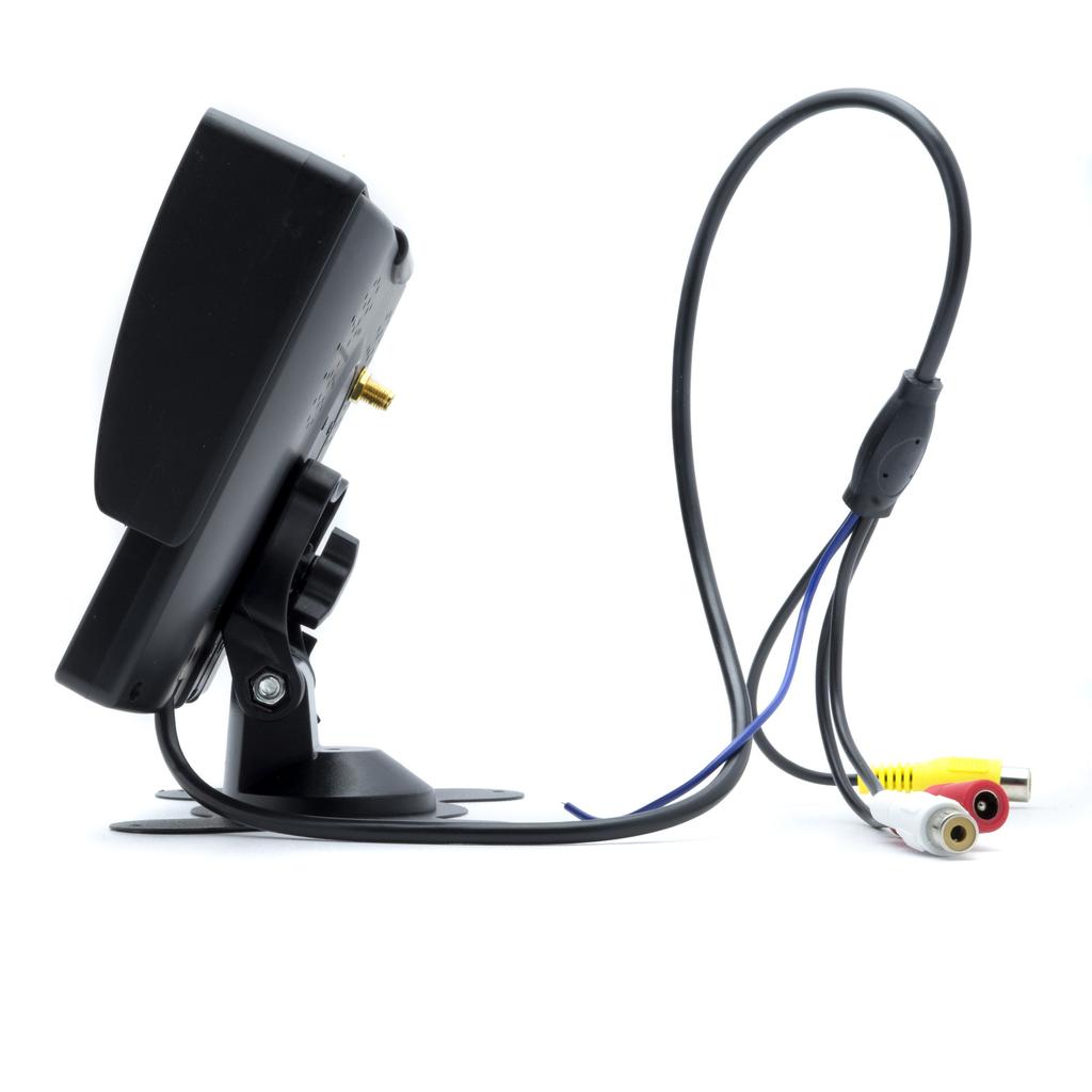 Kit di Retromarcia Wireless 7" con 4 Telecamere IR - Monitoraggio a 360° e Visione Notturna