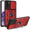Für Samsung S20 Hülle Galaxy S20 FE Cover Galaxy S20+ Plus Magnetischer Ringhalter Rüstung Handyhülle Schiebefach Kamera Schutz Rückseite Hülle
