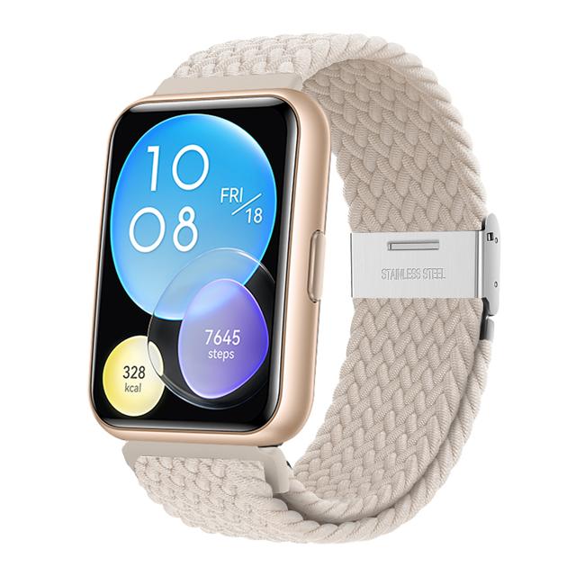 Nylon Band for HUAWEI Watch Fit 2 Strap Watchband Accessories Braided Solo Loop Correa Bracelet for HUAWEI Watch Fit2 New Band