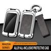 Zinc Alloy Leather Car Key Case For Mazda Skyactiv 3 2 6 Cx5 Cx30 Cx3 Cx8 Cx8 Cx9 Mx5 Atez Onkesera Key Case Car Keycase