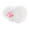 Cartoon Lange Haare Pfoten Handschuhe Silikon Weiches Polster Pelzig Fursuit Kigurumi Handschuhe Cosplay Kostüm