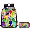 Rhythm Box Sprunki Spel Anime Rugzak Student Schooltas Computer Tas