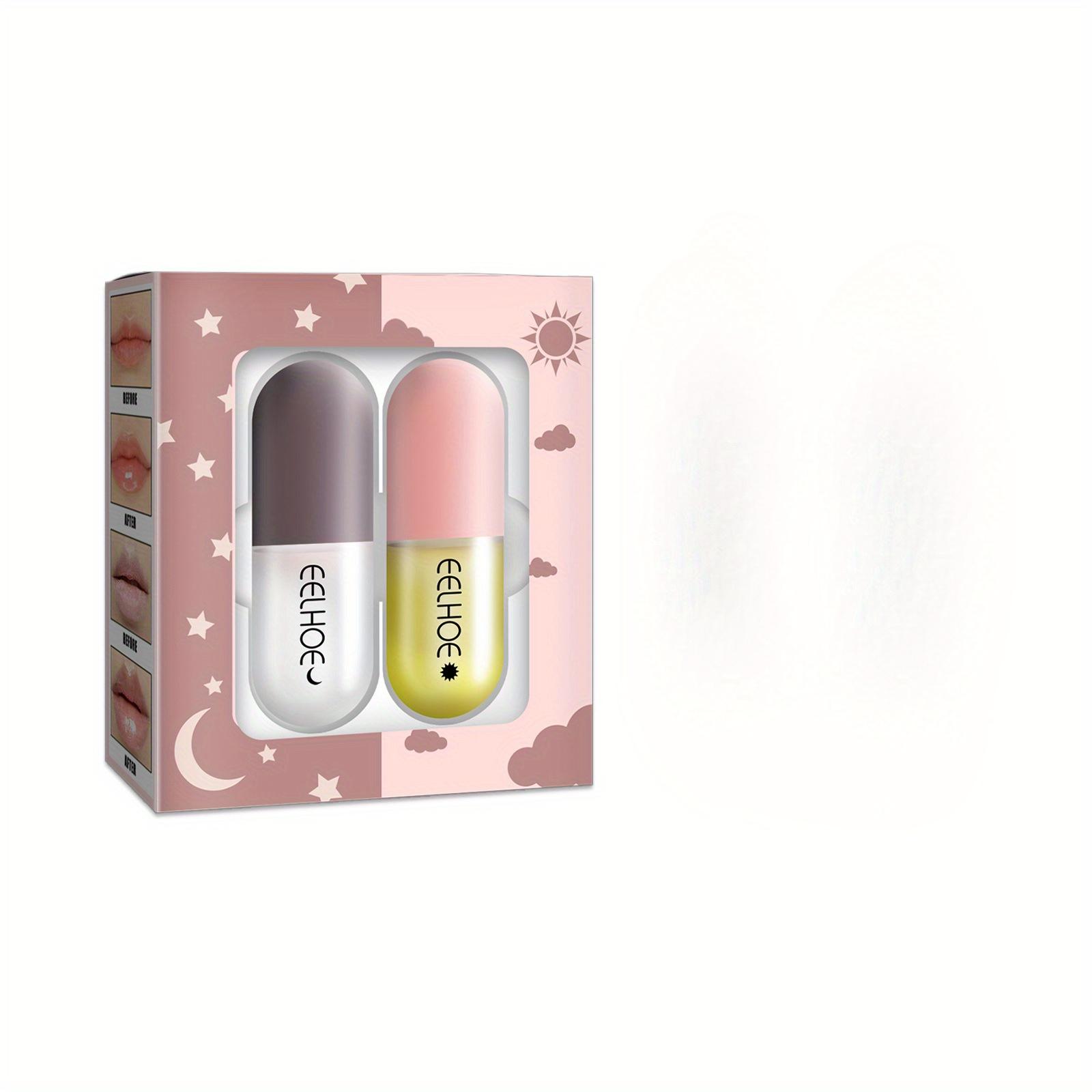 

Капсулы бальзама для губ «День и ночь» увлажняют и питают губы, делают их более пухлыми, подходят для всех типов кожи