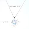 Light Luxury Full Diamond Inlaid Zircon Titanium Steel Clavicle Chain Fairy Versatile Delicate Necklace Gift for Girlfriend