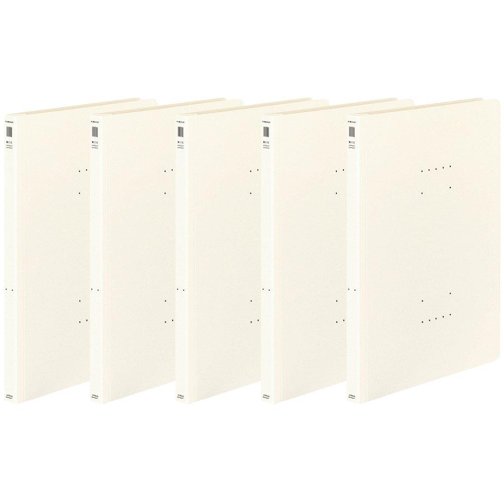 Kokuyo NEOS A4 Flat File, 5-Pack, Off-White, F-NE10WX5