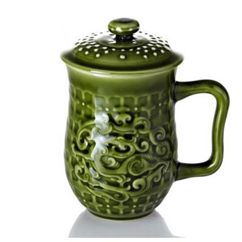 Qian Tang Xuan Huoci  Seize the Opportunity  Ceramic Tall Cup