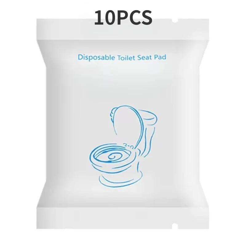 

50/20/10pcs Portable Disposable Toilet Seat Cover Waterproof Non-woven Protective Cover Seat Cushion Travel Camp Hotel Bathroom