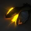 1 set LED Blinkers Sidobackspeglar Blinkersindikator Backspegel Motorcykel För Honda Suzuki Kawasaki Ducati Yamaha