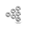 100pcs/set Wholesale Silver Stainless Steel Bracelet Components DIY Tool Spacer Beads Jewelry Making