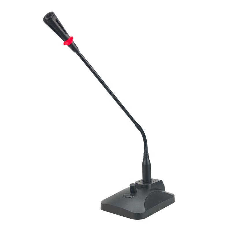 Professional Gooseneck Desktop Microphone for Conferences and Speeches