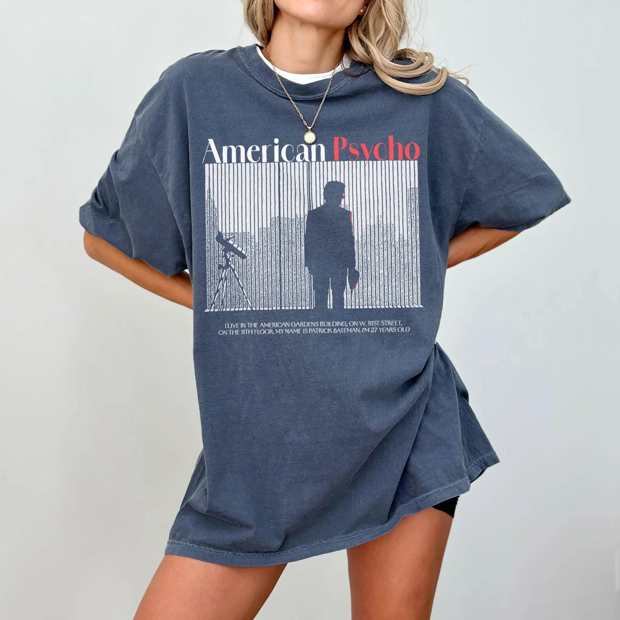 

2026 Summer Womens Vintage Patrick BateUnisex TShirt Unisex Cotton and Breathable Short Sleeve Oversized Loose Casual 4XL