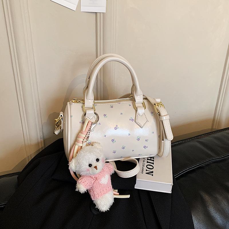 

Small Niche Handbag, Small Tote Bag, Pillow Bag, Single-shoulder Crossbody Bag бежевий