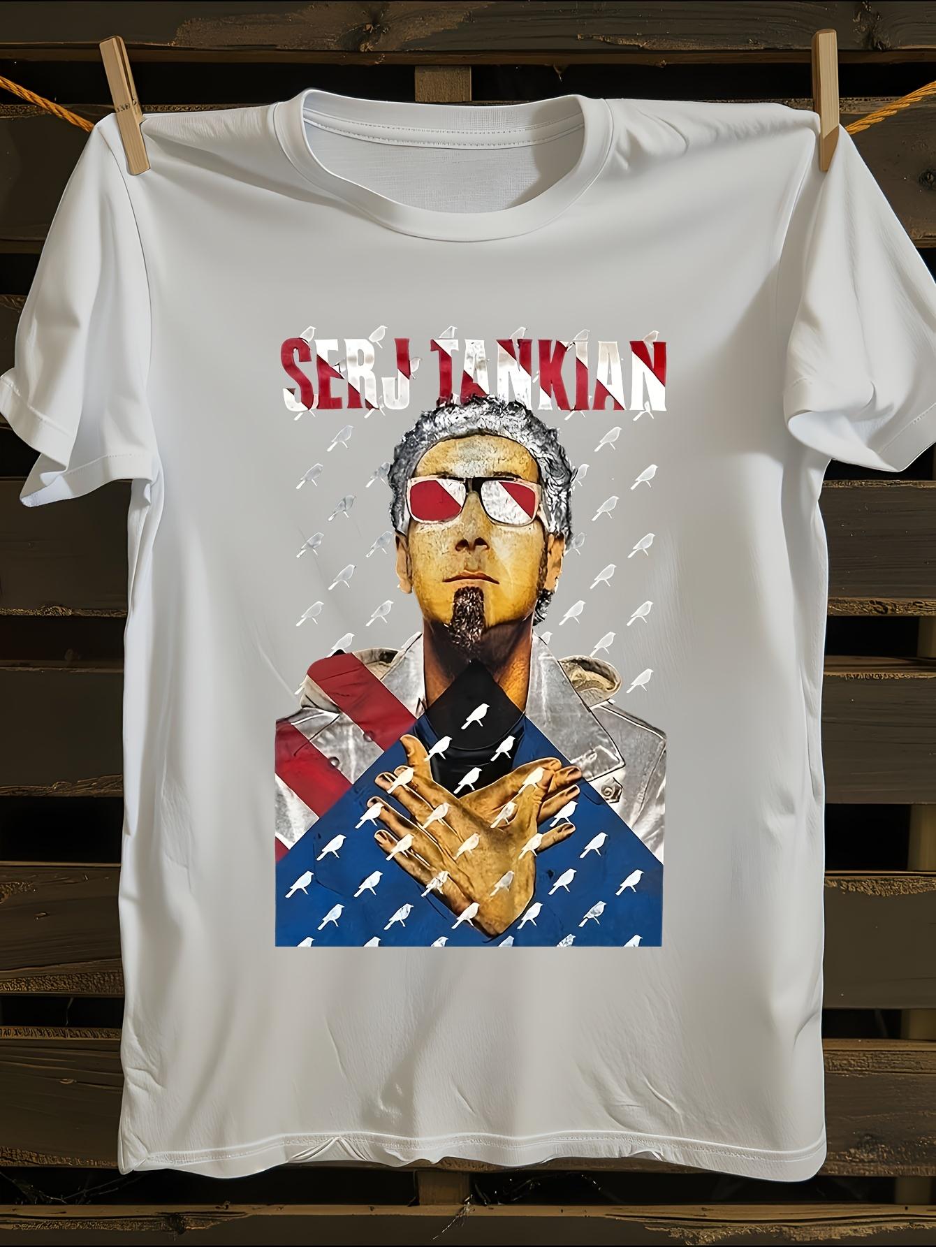 Serj Tankian Official Graphic T-shirt L