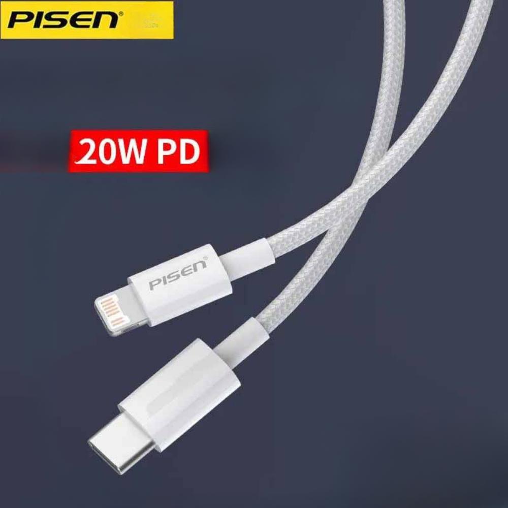 Das Pinsheng PD-Schnellladekabel ist für Apple 13 Woven Nylon IPhone 12 Flash-Ladedatenkabel, XL-Ladekopfkabel und 11 geeignet