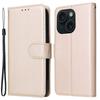 For iPhone 15 Magnetic Closure Flip PU Leather Phone Stand Cover Wallet Cell Phone Case