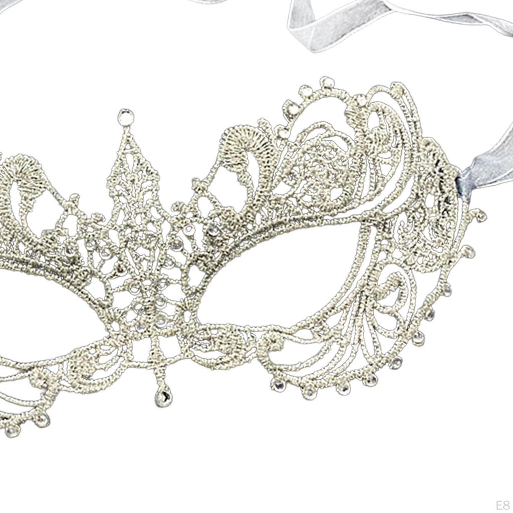 Delicate Lace Mask for Women - Elegant and Graceful Half Face Cover
