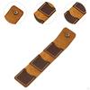 Guitar Pick Case Plectrum Holder Portable with Snap Button Gift Hold 3 Picks Organizer for