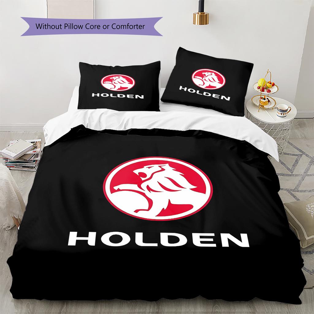 Holden Pattern Bedding,Quilt Set Quilt Cover Pillowcase Home Birthday Gift (1 * Duvet Cover + 2 * Pillowcase, Without Core)