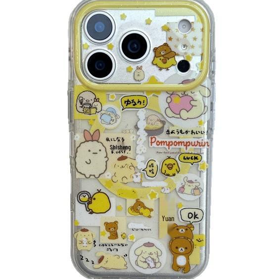 Soft Pompompurin Magnetic iPhone 17/16 ProMax/15 Pro Case for Women