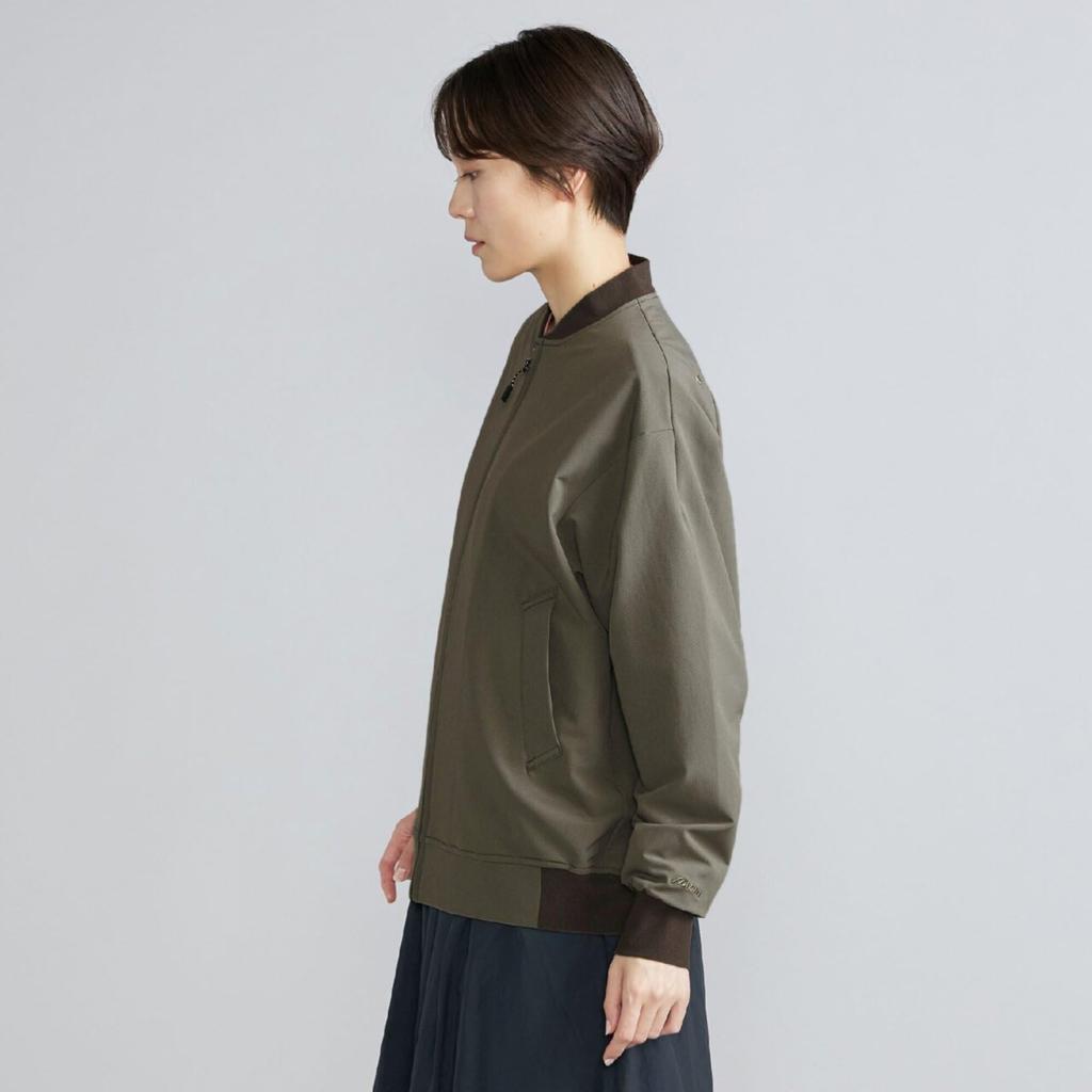 Mizuno Tech Shield Windproof Stretch Outdoor Tea Leaf Women's Jacket, B2MEC710,