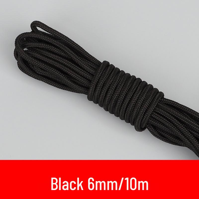 Rutschfeste, Verschleißfeste Handgewebte Nylon-Wäscheleine zum Trocknen von Kleidung & Steppdecken – Strapazierfähiges Outdoor-Seil