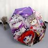 1pc Outdoor Umbrella with Anime Characters - Automatic Opening/Closing, Portable Tri-Fold Design, 8-Rib Iron Frame - Perfect Gift for Fans, Trave