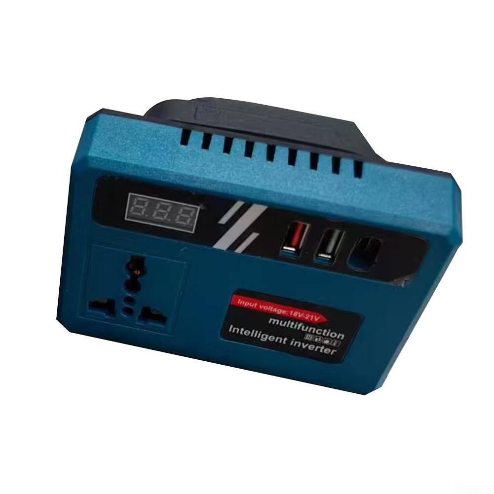 Multifunctional 120W Inverter DC18V21V to 220V AC for Small Appliances