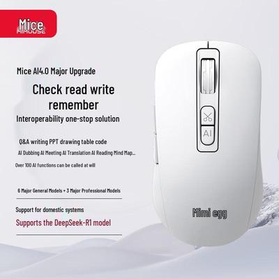 M4AI Smart AI Wireless Mouse with Voice Typing & Translation