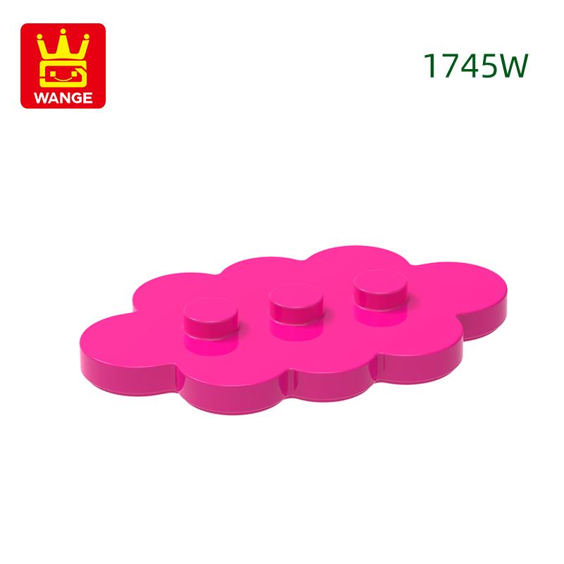 70Pcs/lot 35470 Tile Modified 3 x 5 Cloud Accessories Works With featuring Brick DO IT YOURSELF Children's Toy Assembly Parts